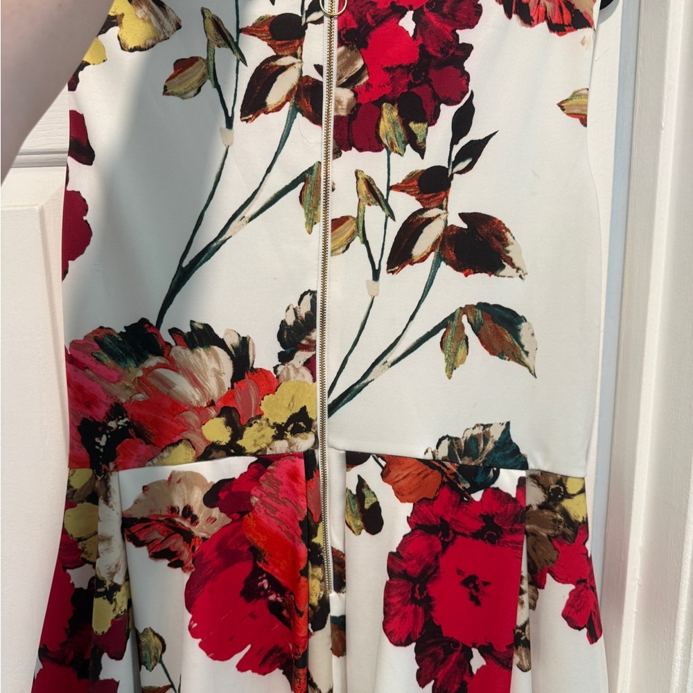 Floral Sleeveless Dress - Picture 6 of 6